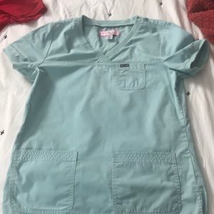 Koi scrub top xs